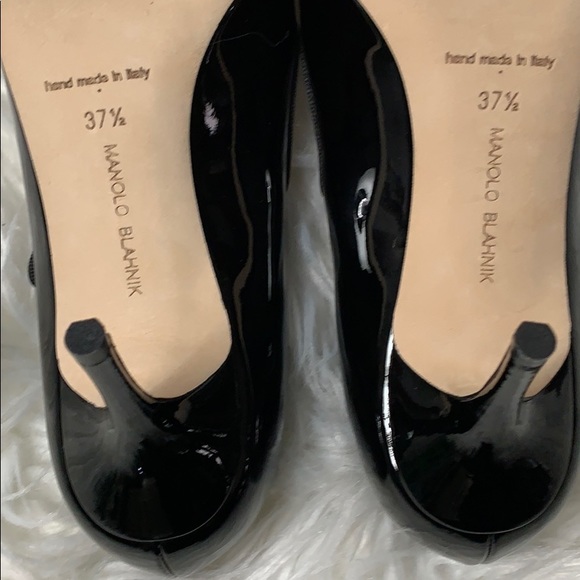 Manolo Blahnik Campari Mary Jane Pump Style - Picture 3 of 7